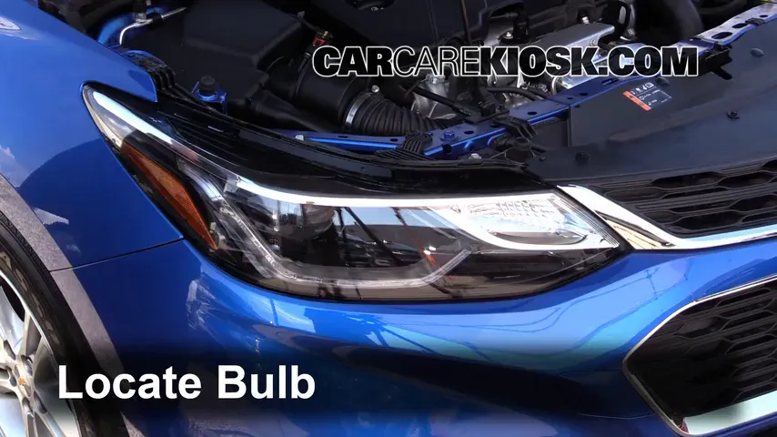 2016 Chevrolet Cruze LT 1.4L 4 Cyl. Turbo Lights Daytime Running Light (replace bulb)